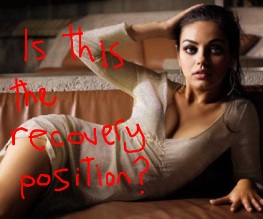 Mila Kunis saves a less important person than Kate Winslet did