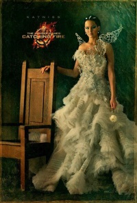 Jennifer Lawrence appears as Katniss Everdeen in new Hunger Games: Catching Fire poster