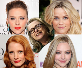 Johansson, Witherspoon, Chastain, Seyfried front-runners for Hillary Clinton biopic