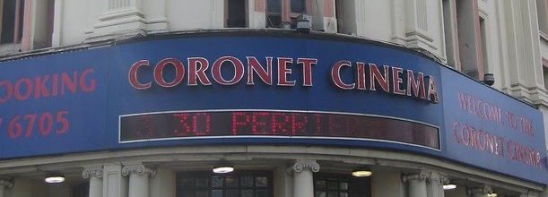 Save our Independent Cinemas! This week: the Coronet Cinema