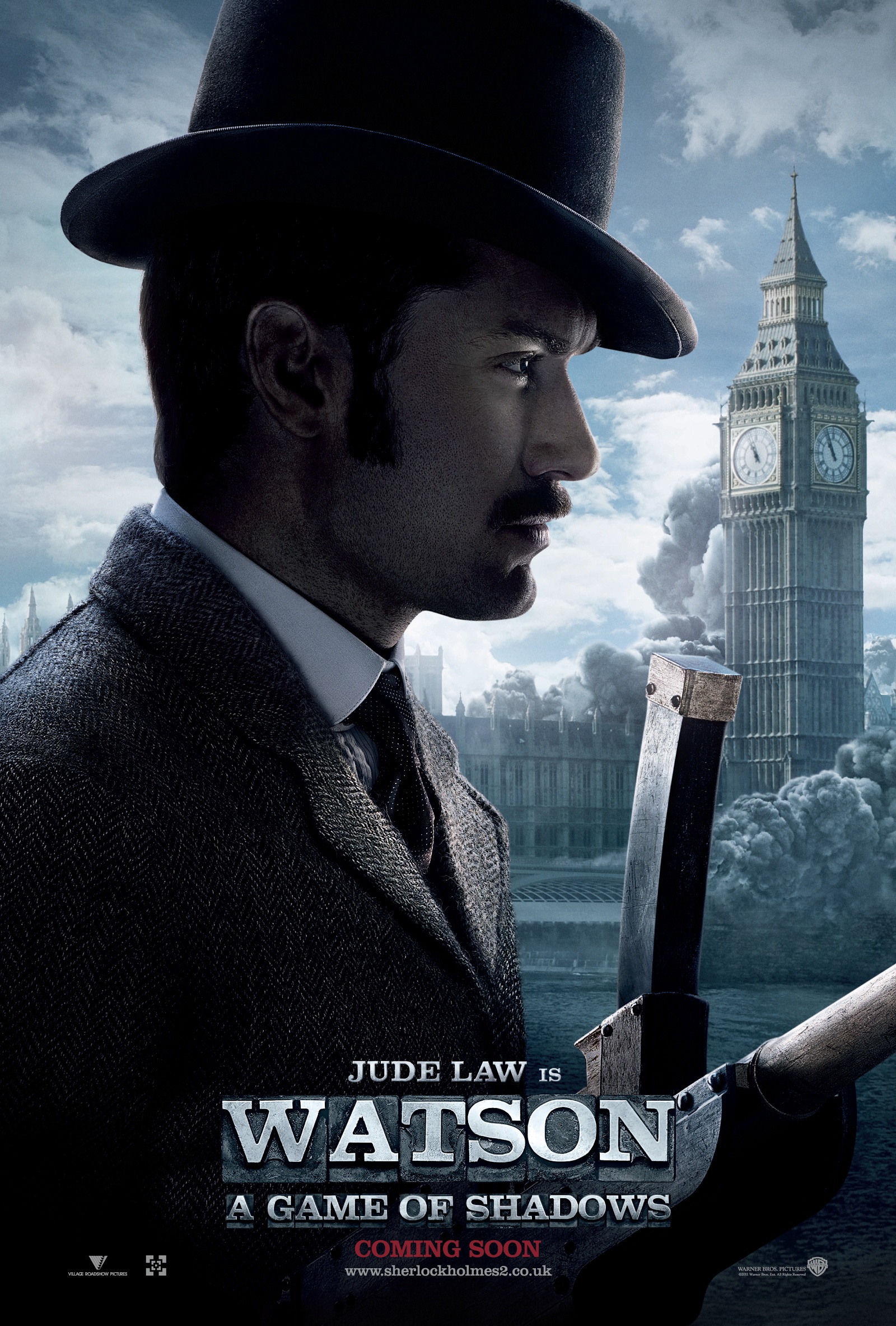 New trailer and posters for Sherlock Holmes: A Game of Shadows