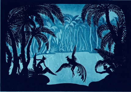 On The Adventures of Prince Achmed and the silhouette film