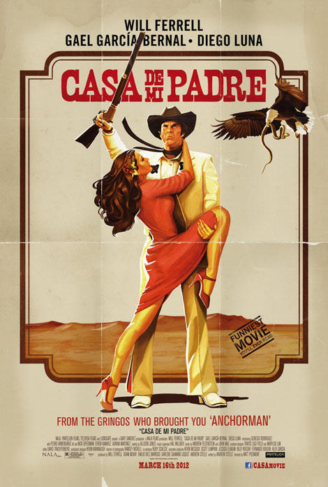 2 new posters for Will Ferrell’s Casa De Mi Padre