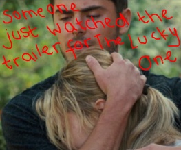 Trailer for Nicholas Sparks’ The Lucky One