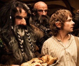 New Hobbit still shows Bilbo catering for the dwarves