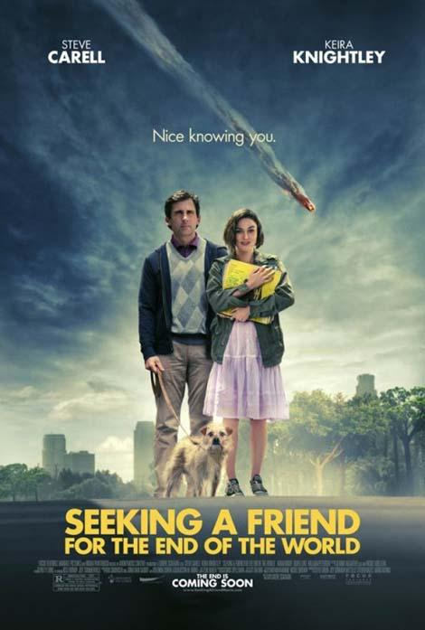 First poster for Steve Carell and Keira Knightley apocalyptic comedy