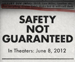 First trailer and poster for Safety Not Guaranteed
