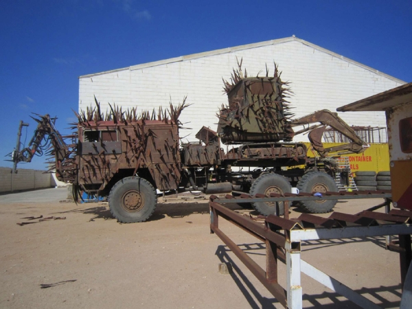 Mad Max: Fury Road turns truck into stupid hairy thing