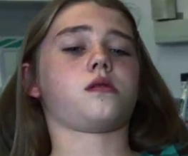Girl high after getting teeth removed at dentist