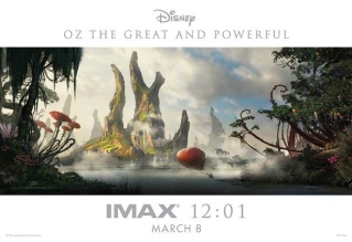 Oz: the Great and Powerful gets new IMAX poster
