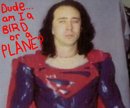 Nic Cage is a super sad man about Superman Lives