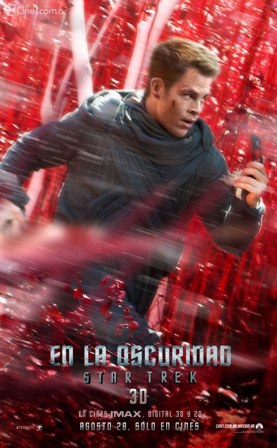 New TV spot and character posters for Star Trek Into Darkness