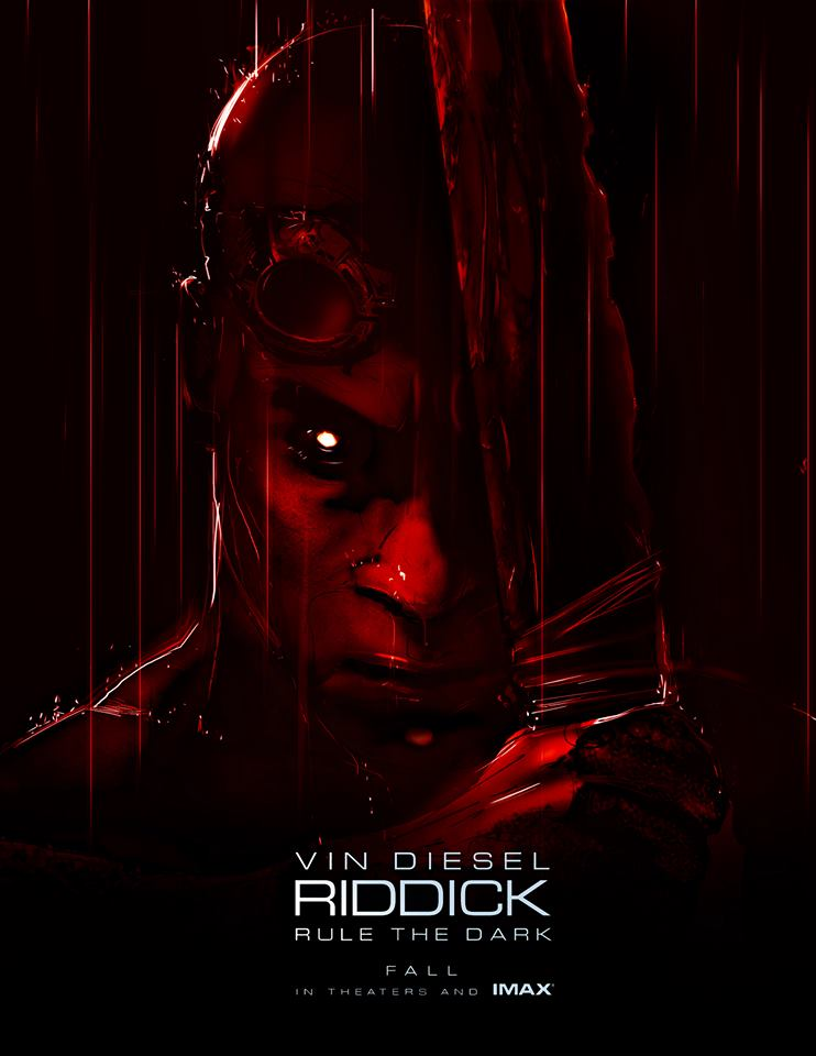 Riddick to premiere at Comic-Con, plus a fancy poster