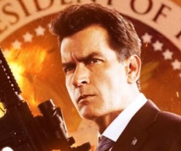 Charlie Sheen goes native in Machete Kills poster